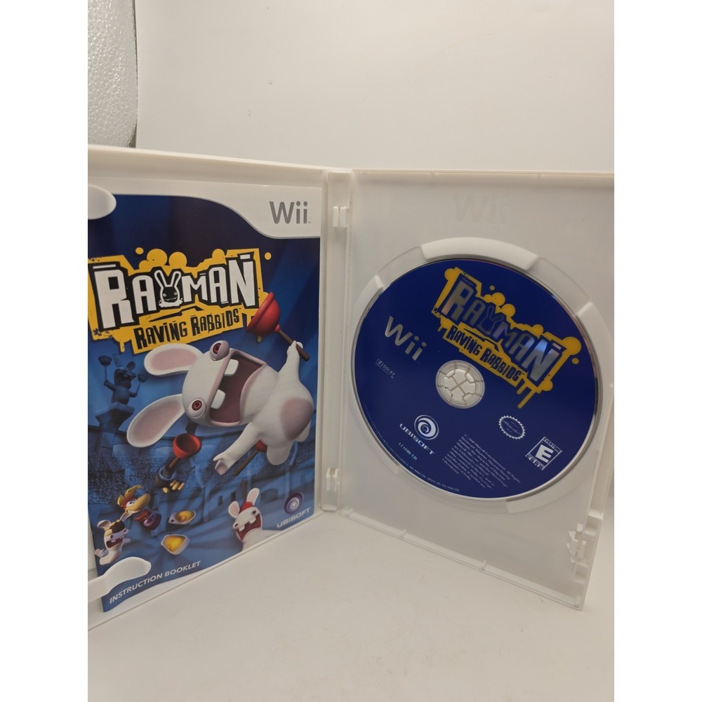 Rayman Raving Rabbids (Nintendo Wii) Tested - Complete - Picture 3 of 4